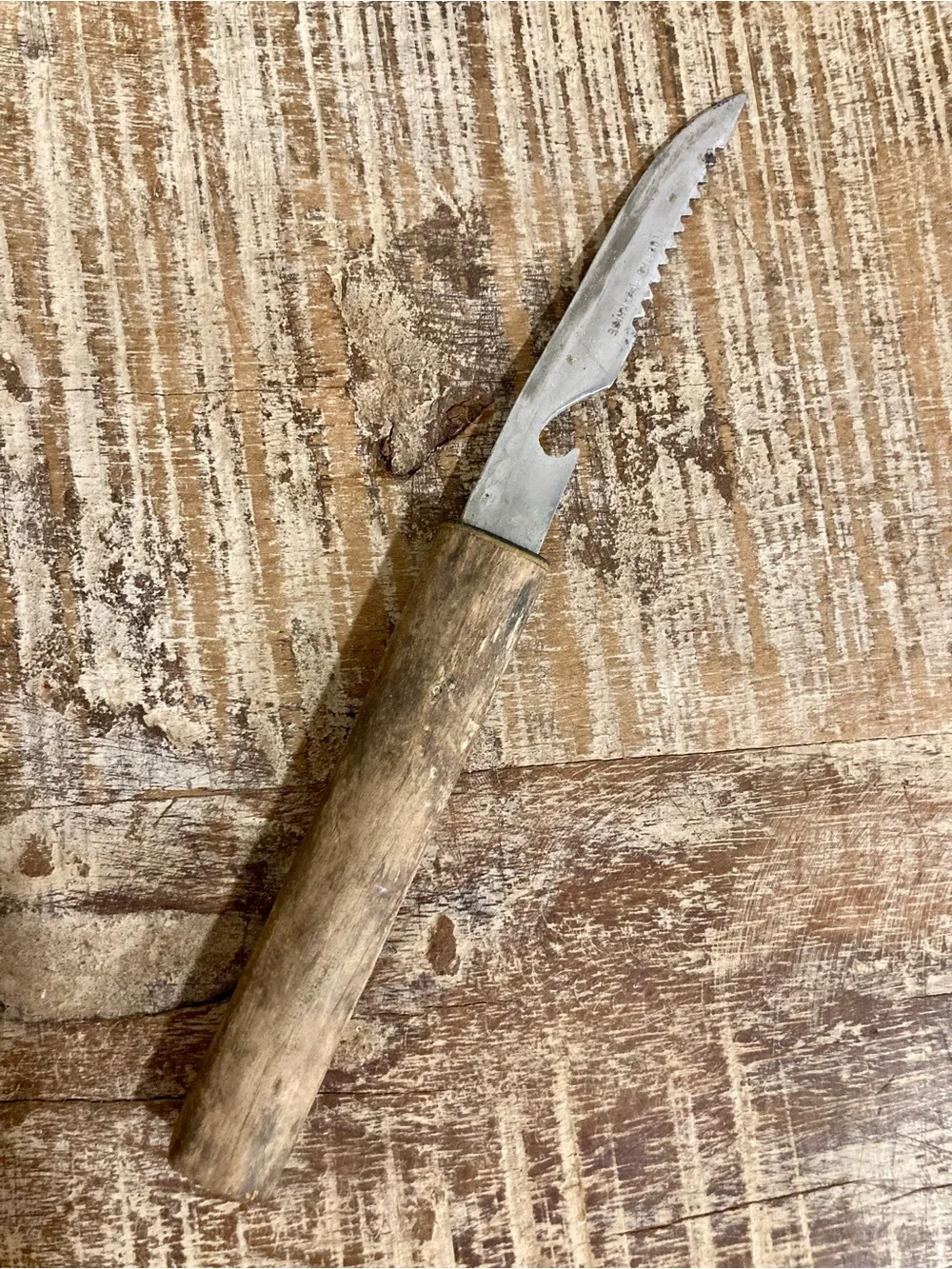 Vintage Floating Fish Knife Fisherman Knife Made in Japan Stainless Steel